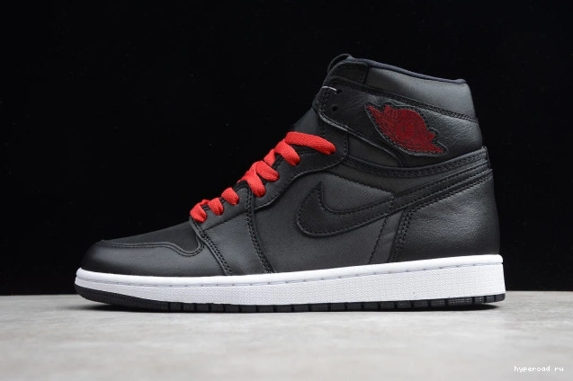 Retro Jordan High 1 Satin 555088-060 Air OG Black 1013
